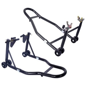 Motorcycle Stand Lift,1000 LBS Front Rear Combo Stand Lift Stand, Motorcycle Wheel Lift Stand, Heavy Duty Paddock Stands For Bike Motorcycle - 1 of 4