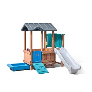 Step2 Woodland Adventure Playhouse & Slide - 1 of 4