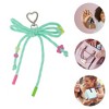 Unique Bargains Braided Bow with Love Buckle Handbag Charm 1 Pc - 3 of 4