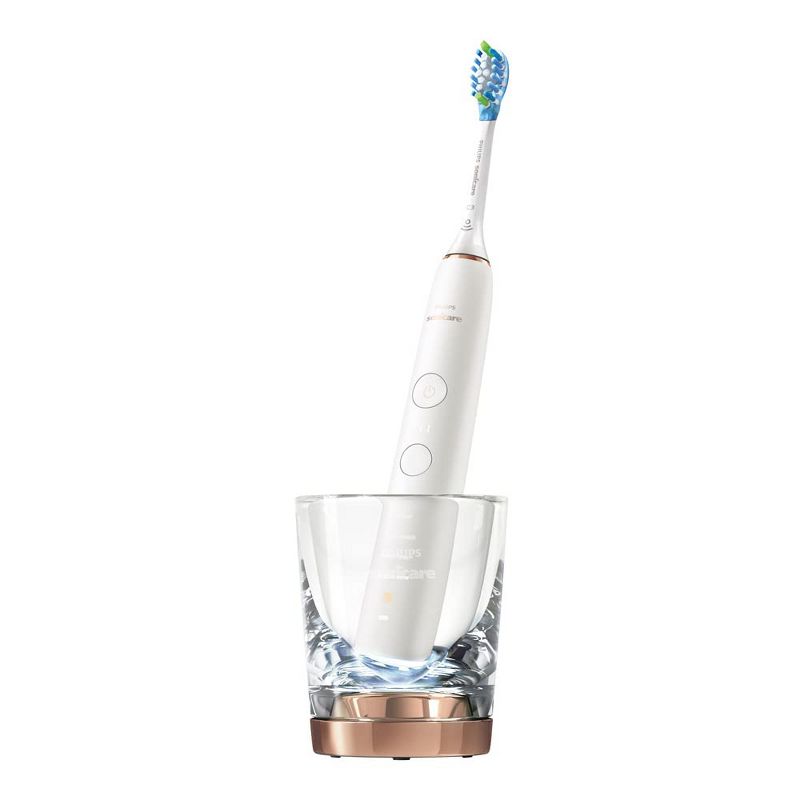 Philips Sonicare Diamond Clean Smart Electric Rechargeable Toothbrush for Complete Oral Care, 9500 Series - HX9924/61, Rose Gold, 2 of 8