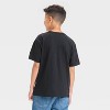 Boys' Misfits Skeleton Short Sleeve Graphic T-Shirt - Black - 3 of 4
