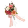Unique Bargains Silk Wedding Artificial Flowers Bouquet 1 Pc - 3 of 4