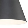 John Timberland Vance 8" High Modern Outdoor Wall Light Fixture Mount Porch House Exterior Outside LED Bulb Swivel Weatherproof Black Metal Deck - image 3 of 4