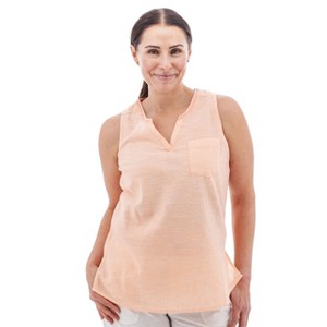 Aventura Clothing Women's Devonne Split Neck Tank Top - 1 of 4