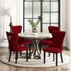 WestinTrends  Velvet Upholstered Tufted Dining Chairs (Set of 4) - 2 of 4