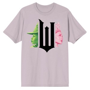 Part 1 Character Graphics Women's Cradle Pink Crew Neck Short Sleeve T-shirt - 1 of 2