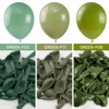PartyWoo Balloons Sage Green Matte Olive Eucalyptus Small Mini 5 Inch 120 pcs - 3 of 4