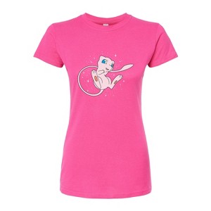 Women's - Pokémon - Starry Mew Fitted Graphic T-Shirt - 1 of 3