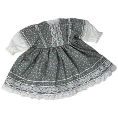 Doll Clothes Superstore Designer Dress with Elegant Lace Details Fits 18 Inch Girl Dolls