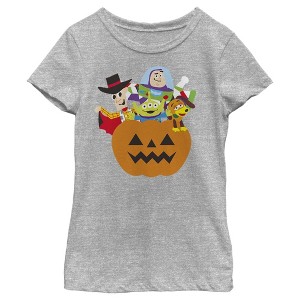 Girl's Toy Story Halloween Toy Treats T-Shirt - 1 of 4