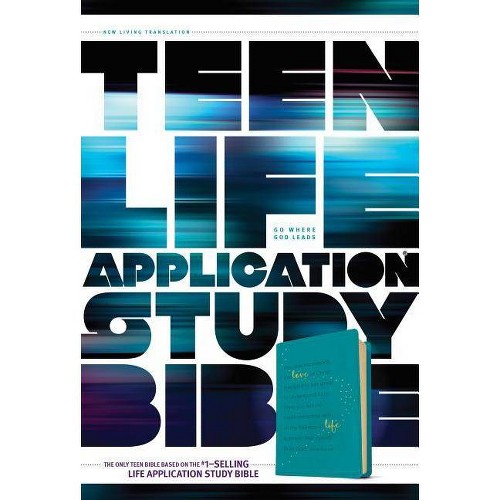 Teen Life Application Study Bible NLT - (Leather Bound)