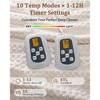 Waffle Heated Blanket, Fast Heating Electric Blanket with LCD Controller, 6 Heat Levels & 4 Hour Auto Shut Off, Machine Washable Warming Blanket - 2 of 4