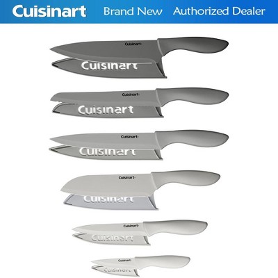 Cuisinart Advantage 12-Piece Gray Knife Set with Blade Guards C55-12PCG