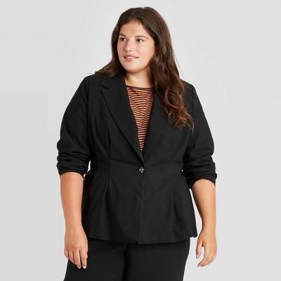 target plus size blazer