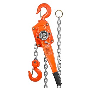 VEVOR Manual Lever Chain Hoist, 3 Ton 6600 lbs Capacity 10 FT Come Along, G80 Galvanized Carbon Steel with Weston Double-Pawl Brake - 1 of 4