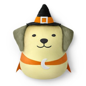 16"x10" Halloween Witch Dog Novelty Plush Pillow - Bullseye's Playground™ - 1 of 3