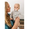 Loulou Lollipop Gem Silicone Pacifier Clip - Blue Mint - 4 of 4