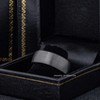Jewelry Avalanche 8mm Gunmetal Dome Tungsten Carbide Mens Wedding Band Comfort-fit - 4 of 4