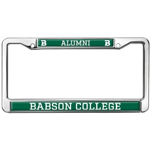 Babson College Alumni Full Size Standard License Plate Metal Frame - 1 of 4