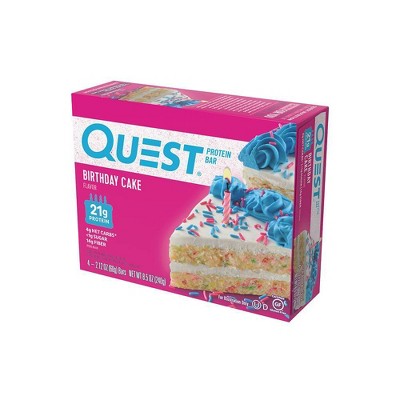 Quest Protein Bar - Birthday Cake - 4ct