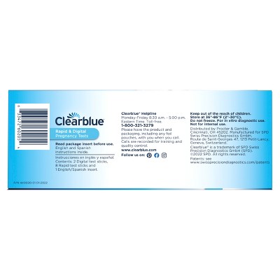 Clearblue Combo Pregnancy Tests - 10ct : Target