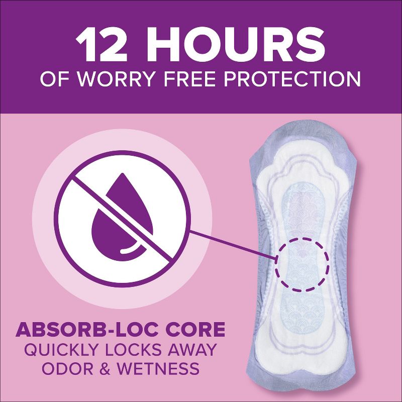 Poise Incontinence Bladder Control Pads - Light Absorbency, 5 of 8