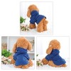 Unique Bargains Winter Spring Fall Dog Hooded Sweatshirt - 2 of 4