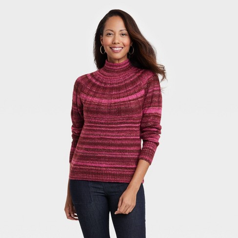 Women's Holiday Pullover Sweater - Knox Rose™ Red L : Target