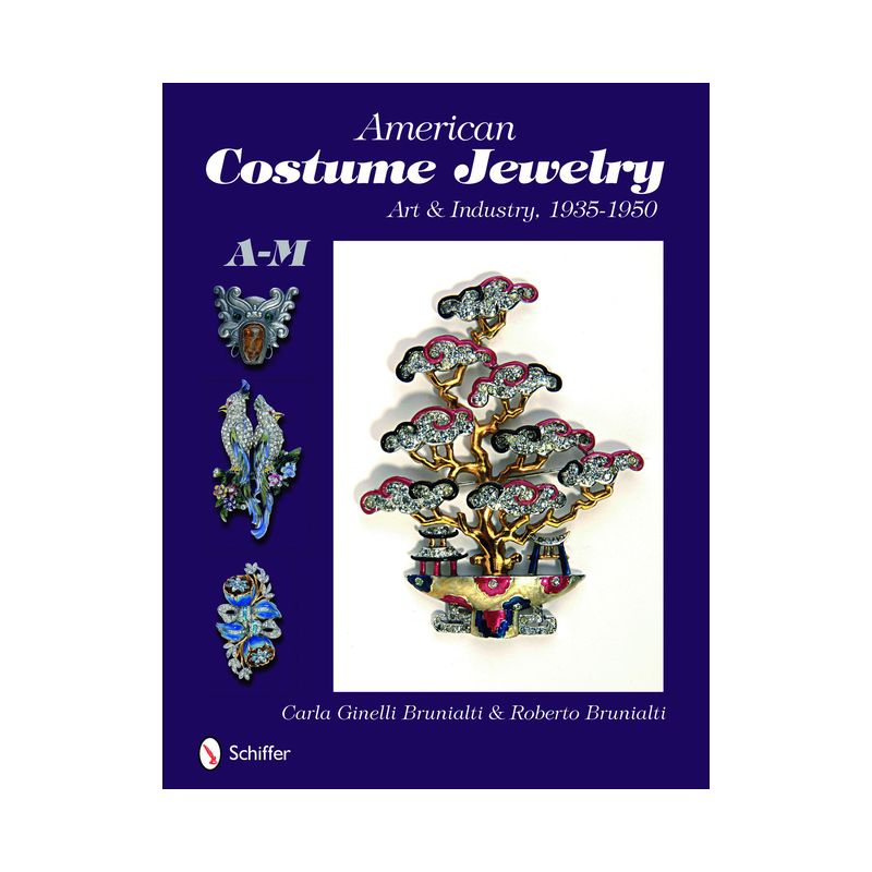 American Costume Jewelry - by  Brunialti (Hardcover), 1 of 2