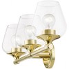 Livex Lighting Willow 3 - Light Vanity in  Polished Brass - 2 of 4