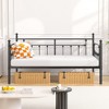 VECELO Metal Daybed with Headboard Heavy-duty Slats Support Sofa Bed Platform Mattress Foundation, Easy Assembly - 4 of 4