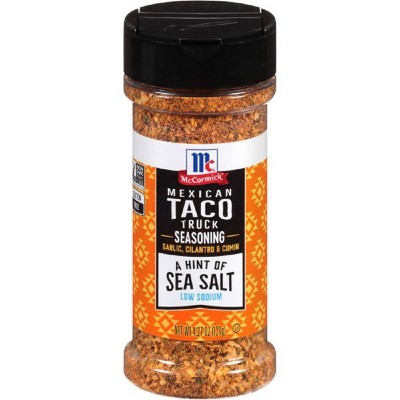 McCormick Gluten Free Mexican Taco Truck Seasoning -  4.27oz