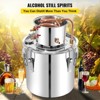 VEVOR Alcohol Still 13.2Gal/50L, Alcohol Distiller with Circulating Pump, Alcohol Still Copper Tube, Whiskey Distilling Kit, Silver - 2 of 4