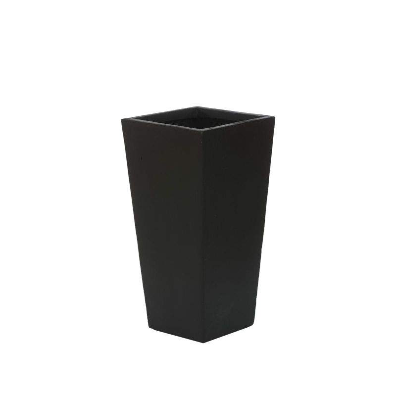 LuxenHome Square Tapered 18.5" H House Planters, Indoor & Outdoor Brown, 4 of 16