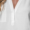 Women's Solid Sleeveless Crinkle Mini Dress - Cupshe - 3 of 4