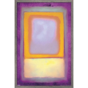 Trends International Reinders: Abstract - Style in Purple Framed Wall Poster Prints - 1 of 4