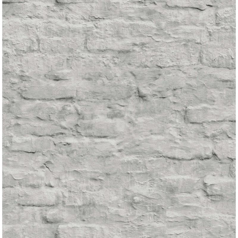 NEXT Comtemporary Brick White Wallpaper, 1 of 7