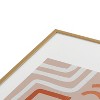 Nick Quintero Arid Contour Metal Framed Art Print - Deny Designs - 3 of 4