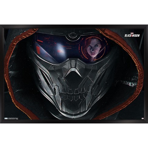 Trends International Marvel Cinematic Universe - Black Widow - Mask Framed Wall Poster Prints - image 1 of 4