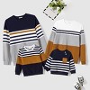 PATPAT Family Matching Outfits Sweatshirt Crewneck Long Sleeve Lightweight Pullover Fall Causal - 2 of 4