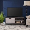 Veda Mid Century Modern TV Stand for TVs up to 48" Gray - Christopher Knight Home - 2 of 4