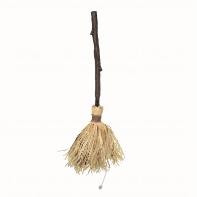 Transpac Polyester Black Halloween Dancing Musical Broom