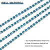 Unique Bargains Bags Clothing Decoration Crystal Rhinestone Sew on Close Claw Chain Trim - 3 of 4