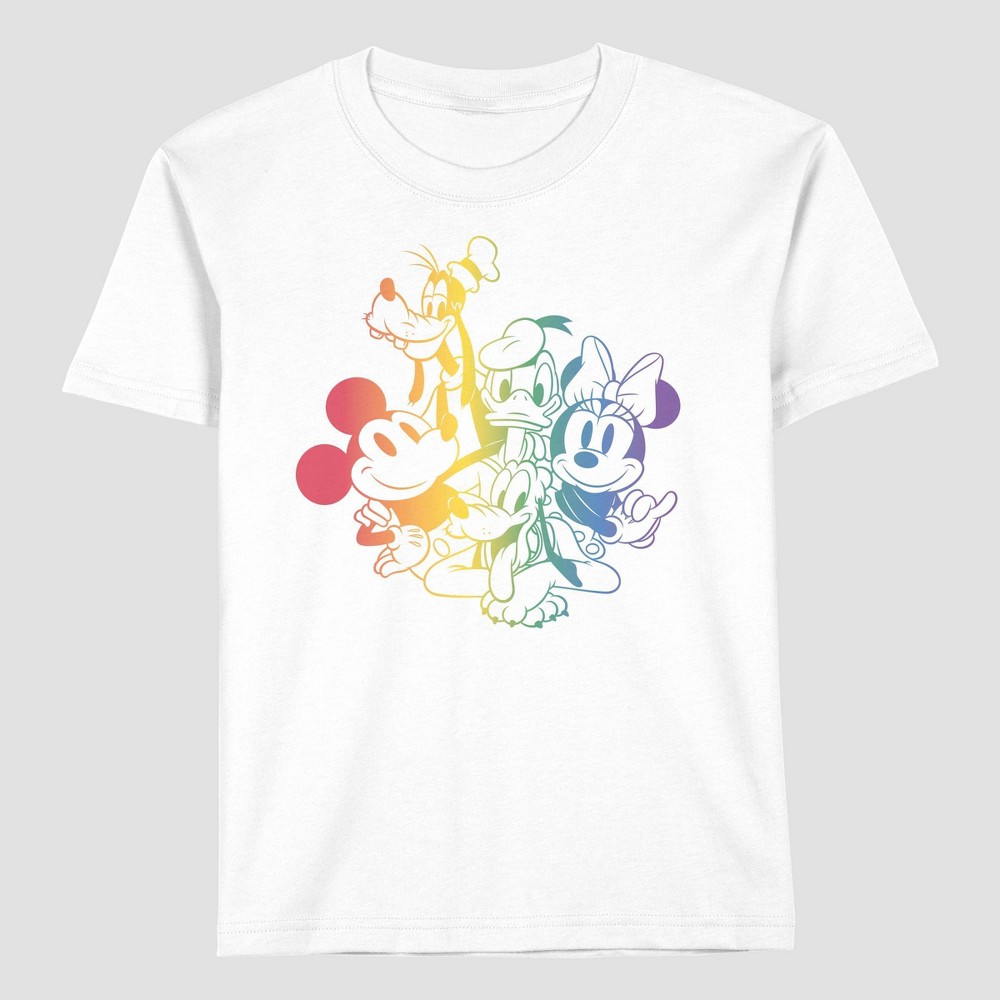 UPC 195994000089 product image for Pride Gender Inclusive Toddler Disney Mickey Mouse & Friends Short Sleeve Graphi | upcitemdb.com