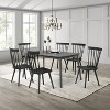 2 Pieces Set Dining Side Chair Rustic Modern Farmhouse Design Retro Design Easy to Assembly - 4 of 4
