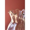 Ruffled Edge Glass Melon Vase – 13.5" Tall Home Decor by Kalalou - 2 of 4