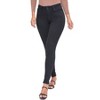 YMI Womens Essentials High Rise 5 Pocket Skinny Jeans, Made with Recycled Fibers - 2 of 4