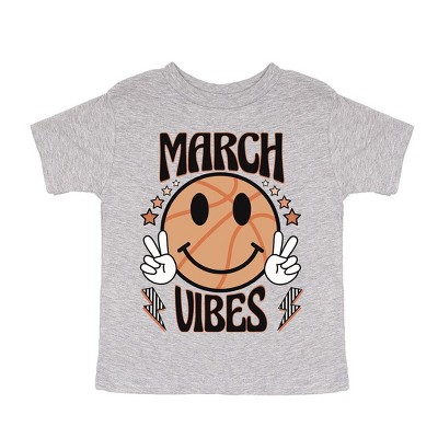 The Juniper Shop March Vibes Basketball Youth Short Sleeve Tee