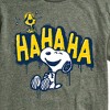 Men's - Peanuts - Ha Ha Graffiti Short Sleeve Graphic T-Shirt - 2 of 4