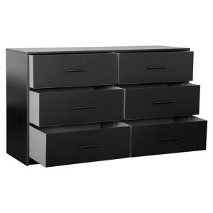 Lyngins Modern Drawers Dresser with Spacious Fabric Drawers,Chest of Drawers with Strong Wood Frame,Storage Furniture for Bedroom,Living Room - 1 of 4